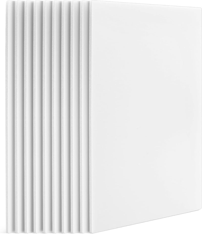 Philbinden 10 Pack Foam Boards,Thickness White Foam Core Backing Board 3/16" Foam Poster Boards for Mounting Photographs and Artwork, 3-D Modeling, Signage, Poster Making in School, Office (A3,12"x16.5") - Image 1